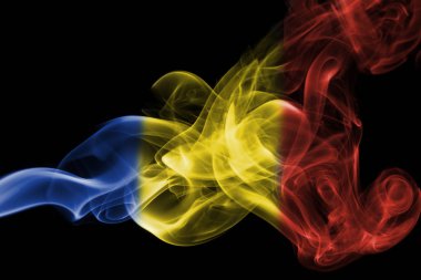 Romanya Ulusal duman bayrak