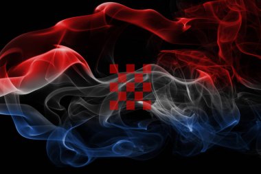 Hırvatistan milli duman bayrak