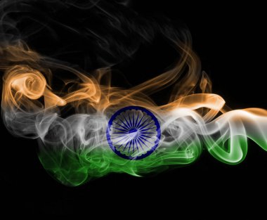 Hindistan Ulusal duman bayrak