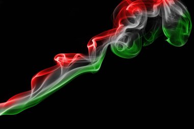 Macaristan Milli duman bayrak