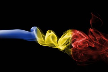 Romanya Ulusal duman bayrak