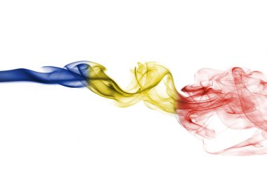 Romanya Ulusal duman bayrak