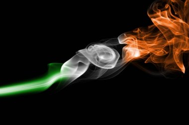 İrlanda Ulusal duman bayrak