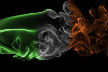 İrlanda Ulusal duman bayrak