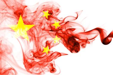 Çin Ulusal duman bayrak