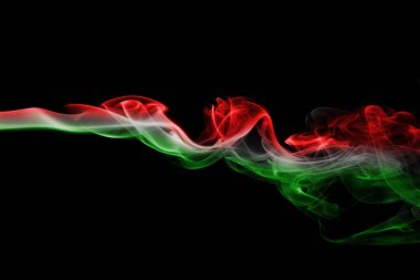 Macaristan Milli duman bayrak