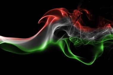 Macaristan Milli duman bayrak