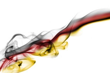 Almanya Ulusal duman bayrak