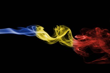 Romanya Ulusal duman bayrak