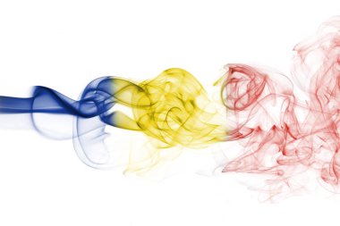 Romanya Ulusal duman bayrak