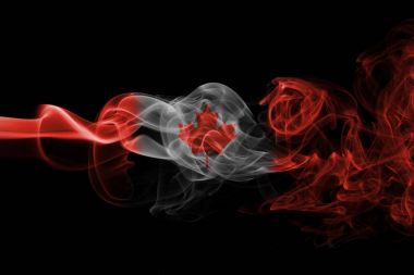 Kanada ulusal duman bayrak