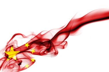 Çin Ulusal duman bayrak