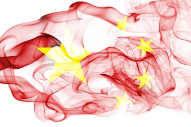 Çin Ulusal duman bayrak