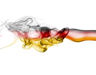 Almanya Ulusal duman bayrak