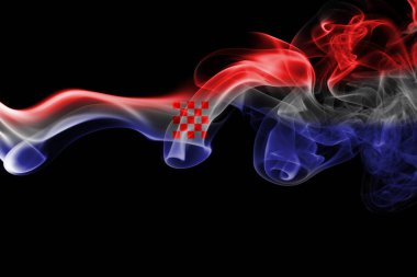 Hırvatistan milli duman bayrak