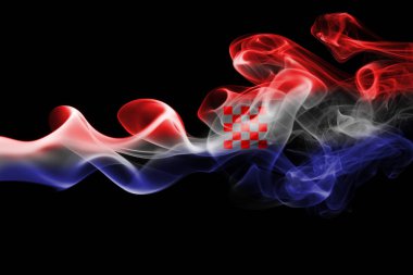 Hırvatistan milli duman bayrak