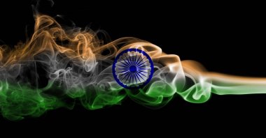 Hindistan Ulusal duman bayrak