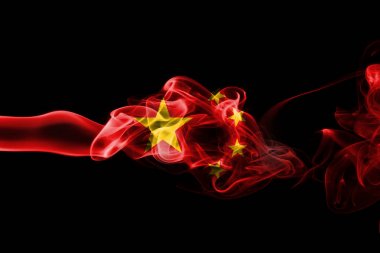 Çin Ulusal duman bayrak