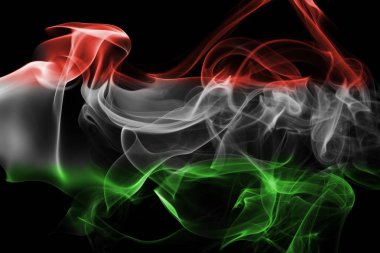 Macaristan Milli duman bayrak