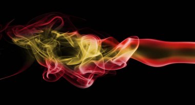 İspanya Ulusal duman bayrak