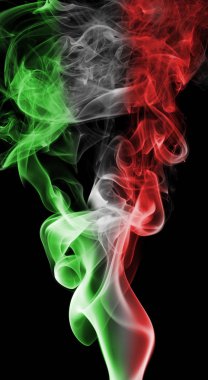 İtalya Ulusal duman bayrak