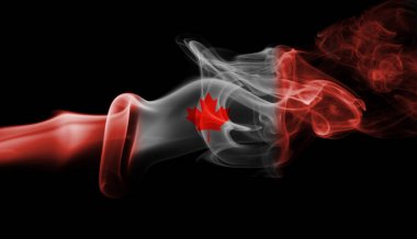 Kanada ulusal duman bayrak