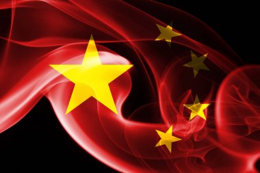 Çin Ulusal duman bayrak