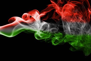 Macaristan Milli duman bayrak