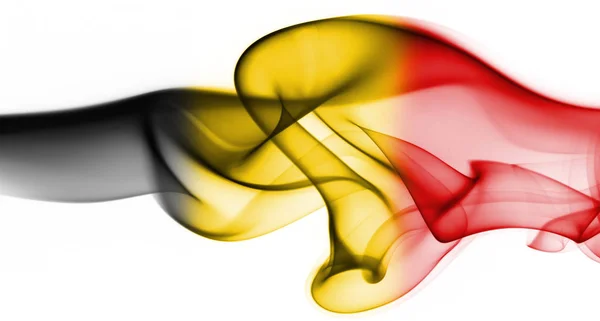 比利时烟国旗 — 图库照片