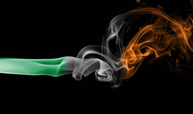 İrlanda Ulusal duman bayrak