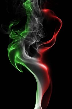 İtalya Ulusal duman bayrak