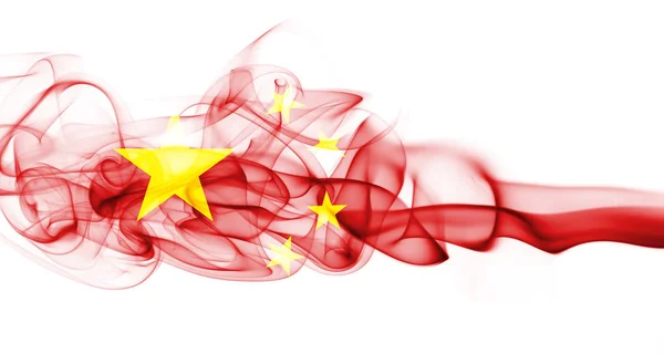 中国国旗煙 — ストック写真