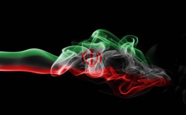 Iran Ulusal duman bayrak