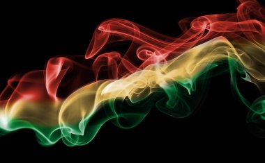 Bolivya Ulusal duman bayrak