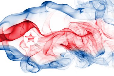 Kore Demokratik Halk Cumhuriyeti Ulusal duman bayrak