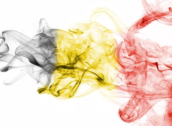 Belçika bayrağı duman