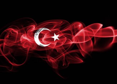 Türkiye'nin bayrak duman