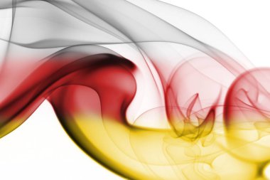 Almanya bayrağı duman