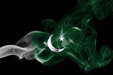 Duman Pakistan bayrağı