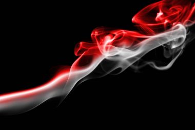 Endonezya duman bayrak