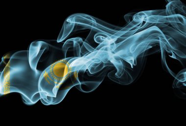 Duman Kazakistan bayrağı