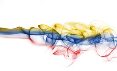 Kolombiya duman bayrak