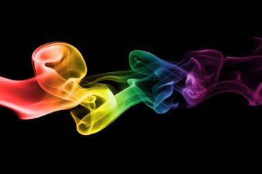 Renkli gökkuşağı duman, Eşcinsel gurur bayrak renkleri, Lgbt topluluk bayrak 