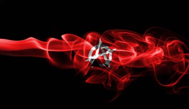 Anarşi duman bayrak