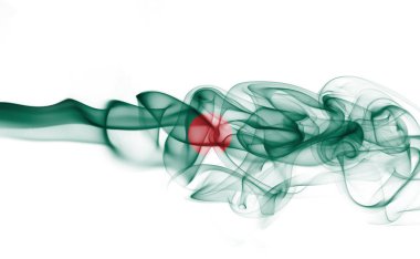 Duman Bangladeş bayrağı