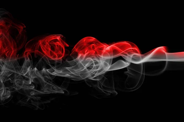 Indonesia smoke flag — Stock Photo, Image