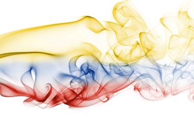 Kolombiya duman bayrak