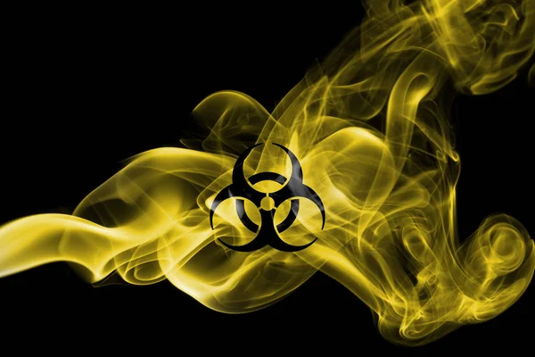 Panneau de fumée Biohazard — Photo