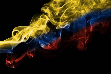 Kolombiya duman bayrak