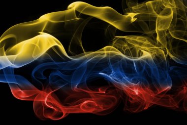 Kolombiya duman bayrak